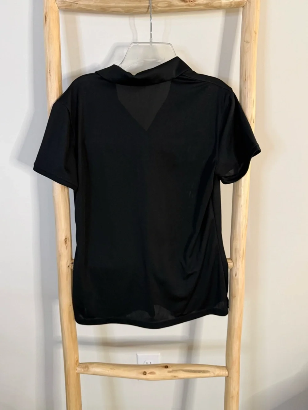 Nike Black Dri-FIT Athletic Collar Polo - Picture 2 of 3